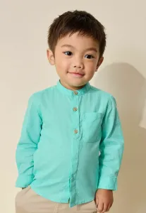 Стандартная рубашка с длинным рукавом Next, Aqua Blue