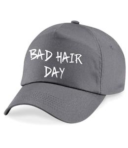 Бейсболка Bad Hair Day 60 SECOND MAKEOVER, серый