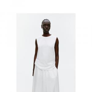 Жилет Arket с круглым вырезом, белый