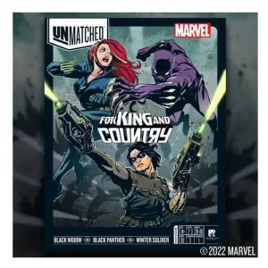 Настольная игра Restoration Games Unmatched For King and Country 2022 на английском языке, прозрачный