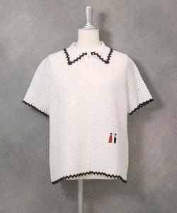 Кардиган из хлопковой сетки