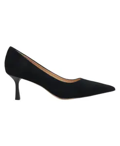 Черные велюровые туфли Estro, черный