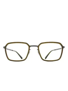 Очки Lauri в геометрической оправе Mykita, зеленый