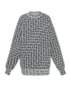 Шерстяной свитер Vetements, серый