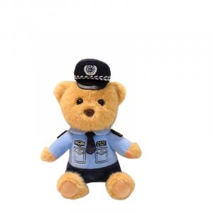 Плюшевый кулон Bear Officer и Bunny Officer высотой 16 см Pissie