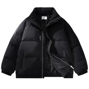 Doraemon Унисекс пуховик, Black (Windproof Lapel)