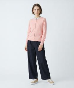 Хлопковый кардиган крупной вязки