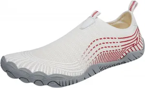 Водные обувь для мужчин и женщин, быстросохнущие аква-йога носки, обувь для плавания, пляжа и бассейна, для походов, прогулок, дайвинга и водного спорта на улице Generic, белый