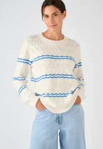 Термолактильный джемпер ajouré esprit Damart, Blanc Cassé