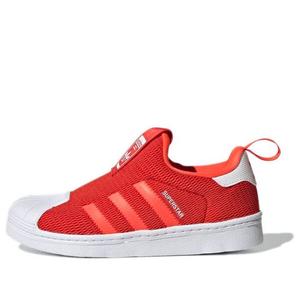 Кроссовки суперзвезда 360 j Adidas, красный