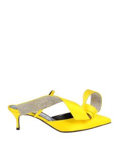 Мюли Sergio Rossi, желтый