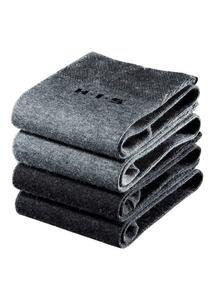 Носки H.I.S, серый/черный