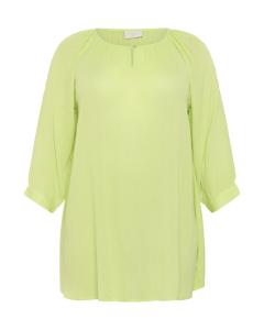 Туника KAFFE CURVE Ami, светло-зеленый