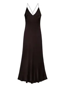 Платье макси Laurel Anine Bing, коричневый