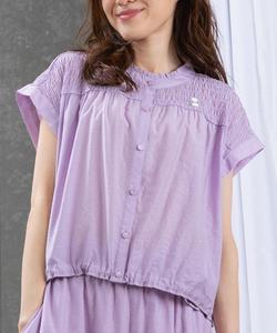 Блузка Switch с присборенной отделкой Studio Picone, цвет Light Purple(079)