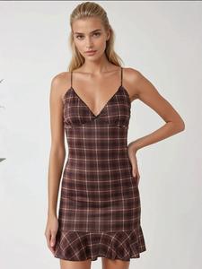 Платье Hiccup, шоколадный/мокко/темно-коричневый