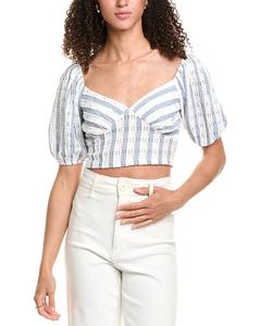 CELESTINE SEI Блузка, синий