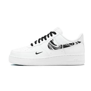 Nike Кроссовки Air Force 1 с низким верхом, амортизирующие, противоскользящие, износостойкие, для скейтбординга, унисекс, белые