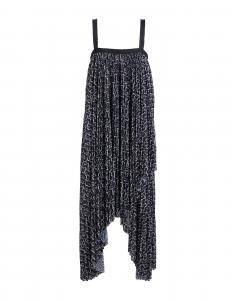 Платье миди Burberry, черный