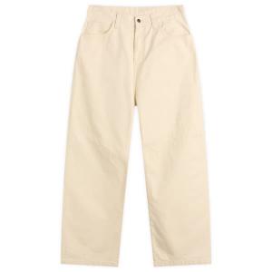 Свободные зауженные брюки из твила Landon Carhartt Wip, Salt