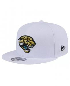 Мужская белая бейсболка Jacksonville Jaguars Throwback с логотипом Standard 9FIFTY New Era