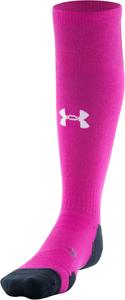 Носки Under Armour Adult Team выше колена, 1 пара., Tropic Pink/Black/White