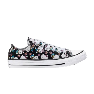 Кроссовки Converse Hello Kitty x Chuck Taylor All Star Ox 'Kitty Flower Pattern', черный