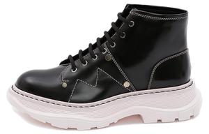 Ботинки на шнуровке Tread Black Pink женские Alexander Mcqueen