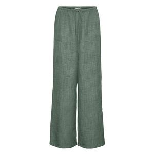 Брюки Vero Moda Melaney Loose, зеленый
