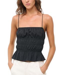 Айла Топ из поплина STAUD, черный