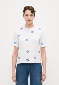 Футболка с принтом ONLRITA FLOWER ONLY Tall, белый