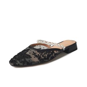 Мюли женские с закрытым носком женские Yeezyy Reezy, цвет Apricot