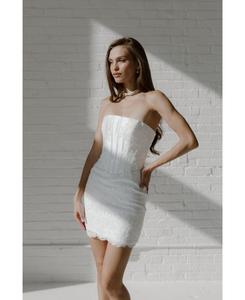 Женское мини-платье Esme Untamed Petals, Ivory