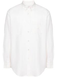 Drôle De Monsieur рубашка La Chemise Oxford, белый