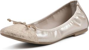 Женские балетки WHITE MOUNTAIN Sunnyside II с гибкой подошвой, золотой