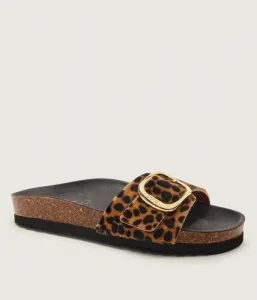 Кожаные тапочки KATHLEEN Scholl, бежевый