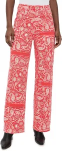 Never Fully Dressed женские джинсы с красным бандана-принтом