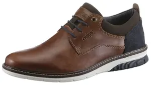 Туфли Rieker на шнуровке, юбилейная вещь к 150-летию RIEKER, повседневная обувь, полуботинки, туфли на шнуровке, синий