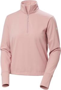 Helly-Hansen Versalite Cinched Pullover for Women, Lightweight Fleece-Outerwear Cozy Jackets, Stylish Coat, Pull Over Helly Hansen, 057 Pink Salt