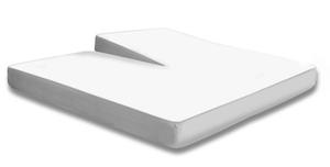 Две простыни наматрасника One-Home 200x200 см Heavy, белый