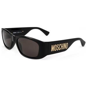 Женские солнцезащитные очки Moschino 55 мм, черные