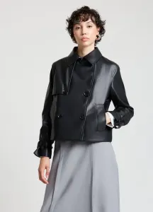 Куртка из искусственной кожи Calliope, Ultrablack