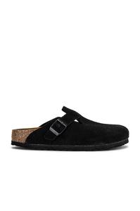 Сабо BIRKENSTOCK Boston Soft Footbed, черный