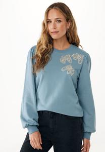 Толстовка Mexx FLOWER, Smoke Blue/Blue