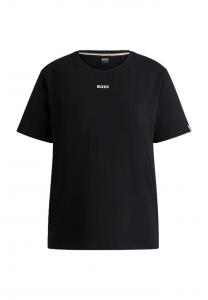 Этикетка на верхней части пижамы Boss, черный