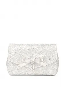 Мини-сумка Soft Bow Jimmy Choo, белый