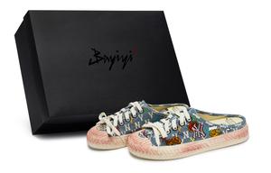 MLB Кроссовки Playball Mule Canvas унисекс с низким верхом бежевого/синего/красного/оранжевого цвета