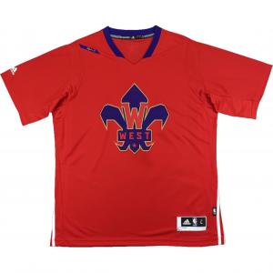 Adidas Баскетбольная майка мужская красная