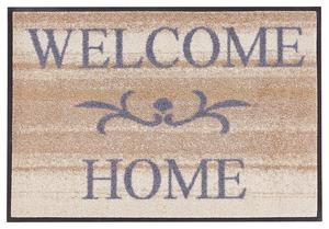 Коврик wash+dry, 50x75 см, сиреневый/бежевый