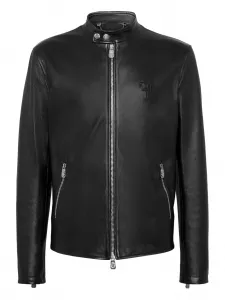 Куртка на молнии с вышивкой Billionaire, черный